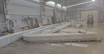 娄底 花岗岩整石坐凳拼装