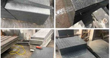 娄底 芝麻黑地铺石材