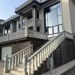 娄底 芝麻白别墅阳台栏杆，楼梯栏杆