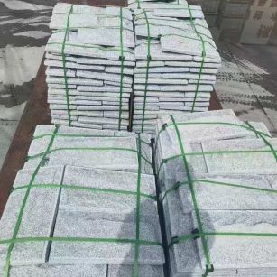 娄底 芝麻白蘑菇石装车出货