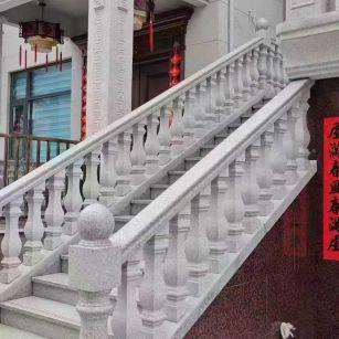娄底 天然石材 阳台庭院护栏、栏杆