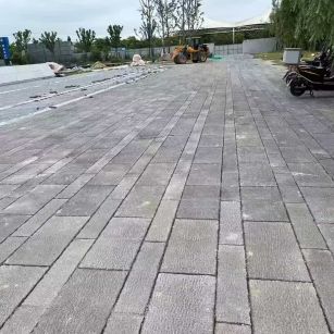 娄底仿古石铺装效果