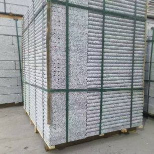 娄底 芙蓉白3公分厚磨圆边、拉槽，楼梯踏步