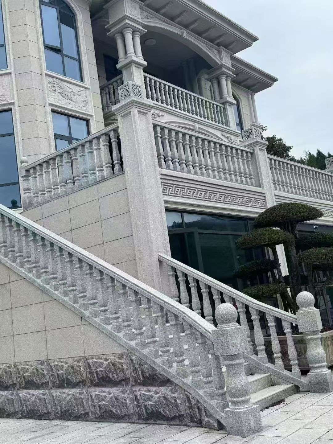 娄底 芝麻白别墅，栏杆