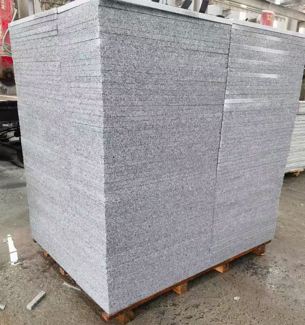 娄底 火烧面地铺石，街道广场园林市政工程板，1.8~5.0厚均有现货