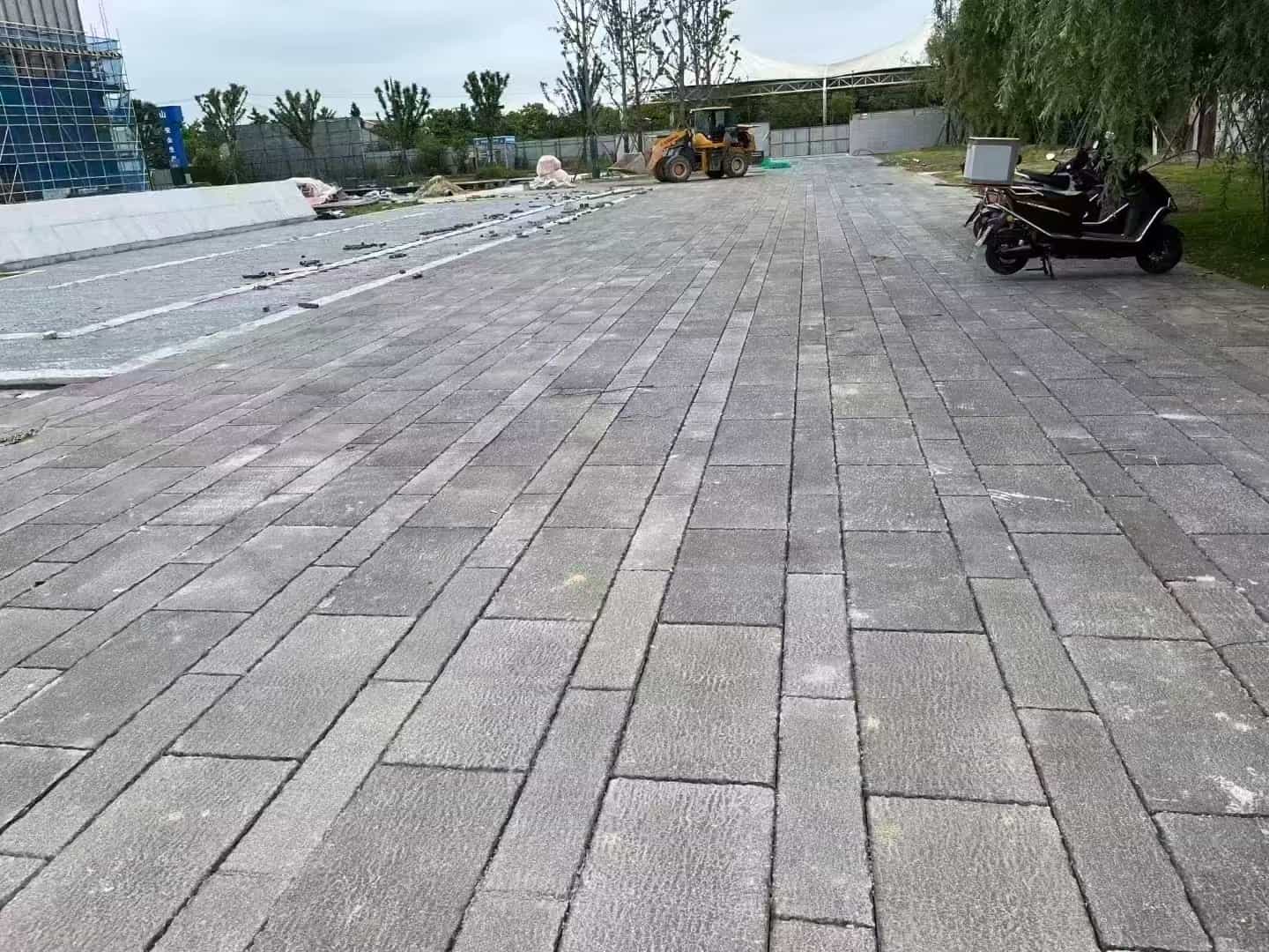 娄底仿古石铺装效果