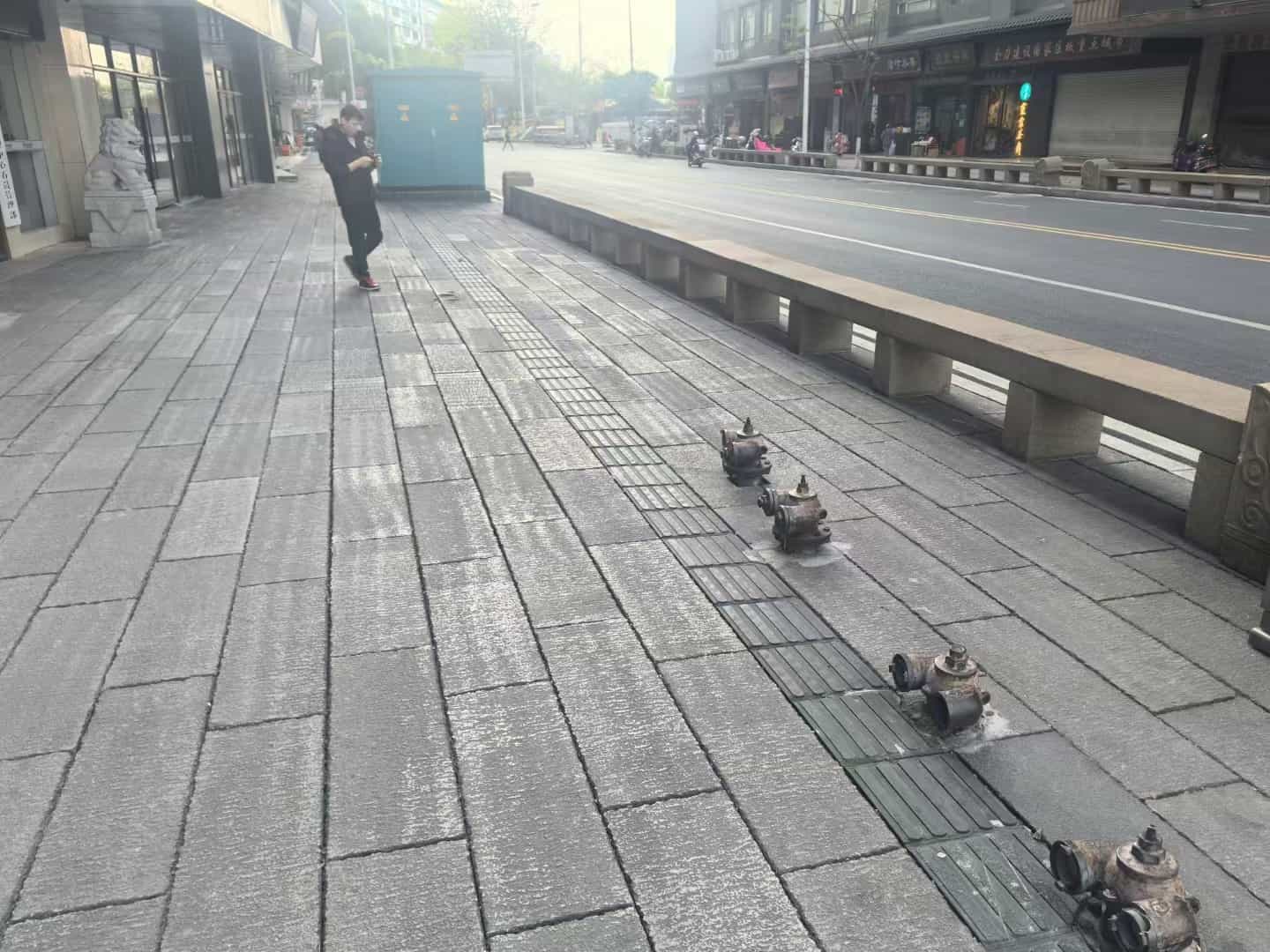娄底仿古石铺装效果