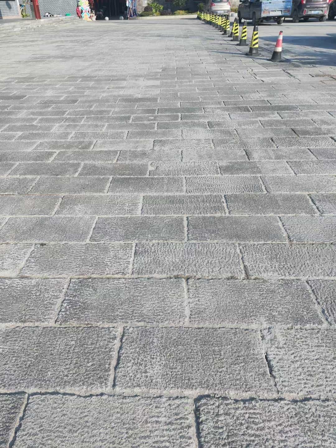娄底仿古石铺装效果