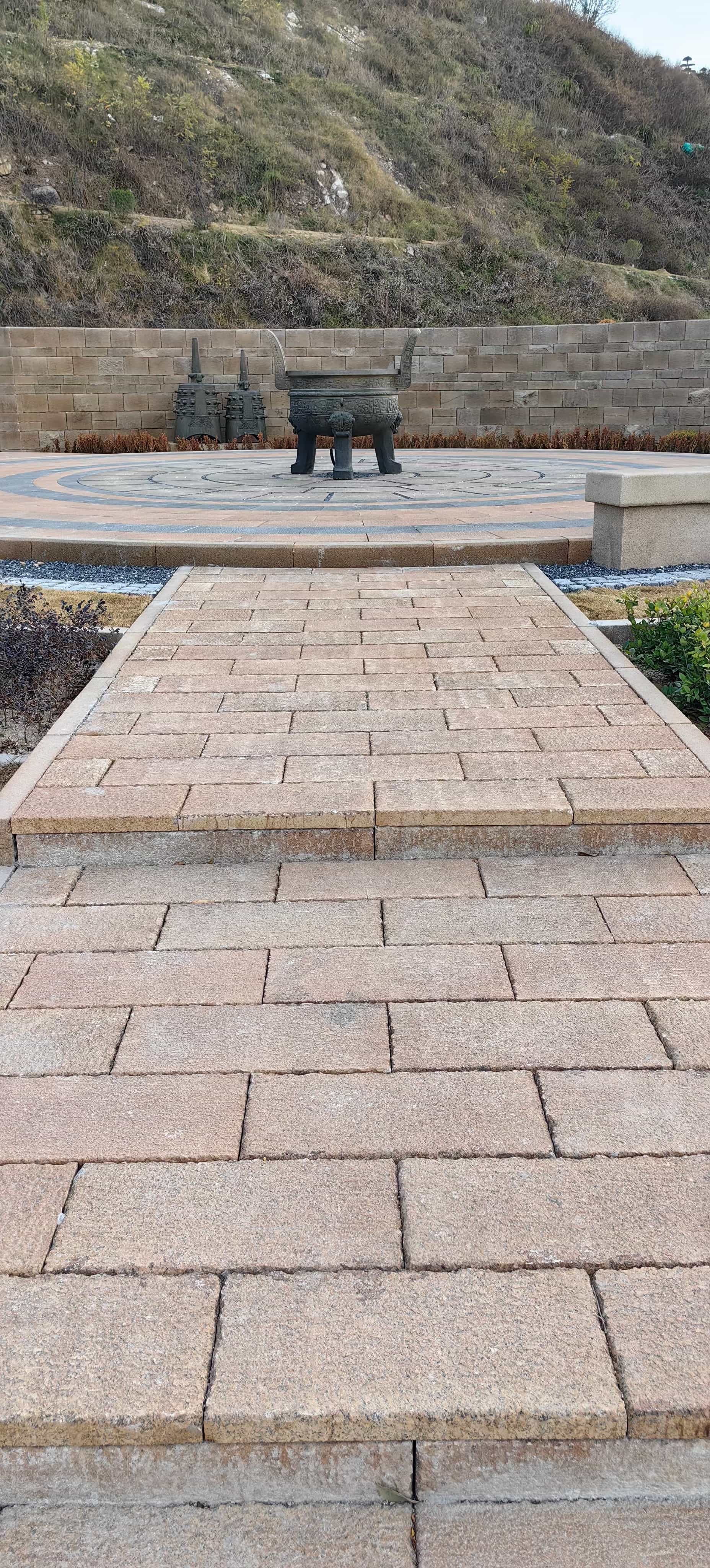 娄底仿古石铺装效果