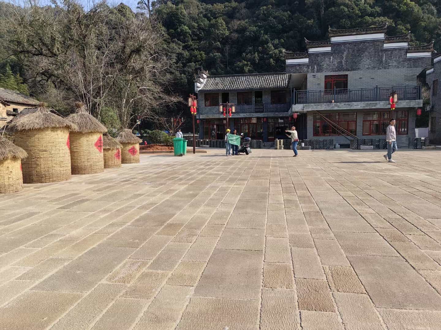 娄底仿古石铺装效果