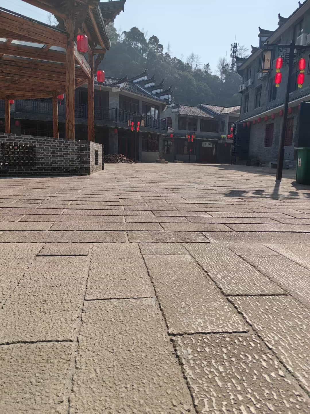 娄底仿古石铺装效果