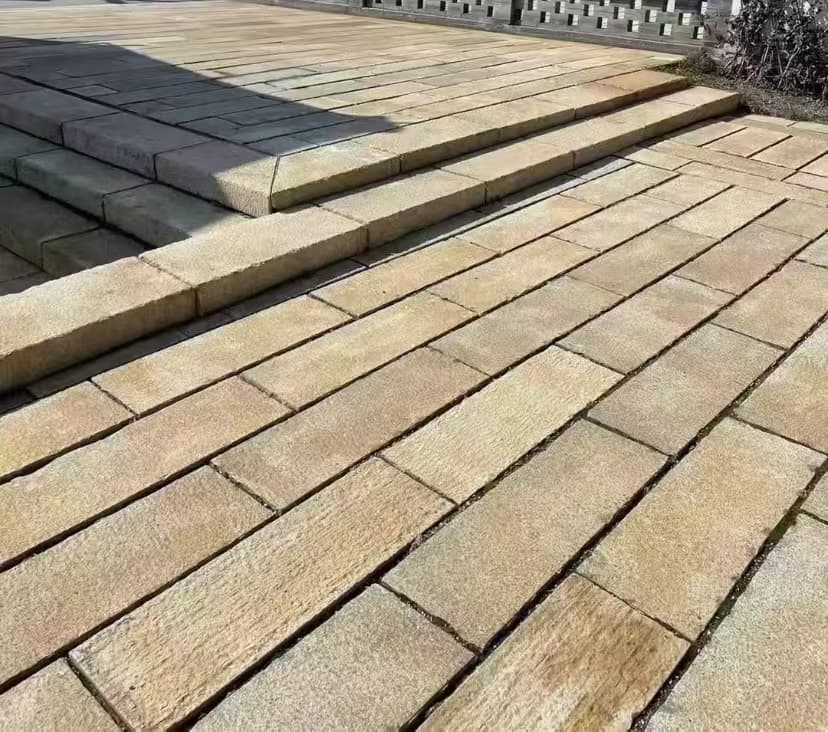 娄底仿古石铺装效果